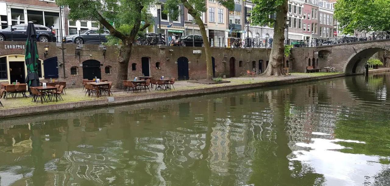 Apartmán Werfkelder Aan De Oudegracht Utrecht Exteriér fotografie