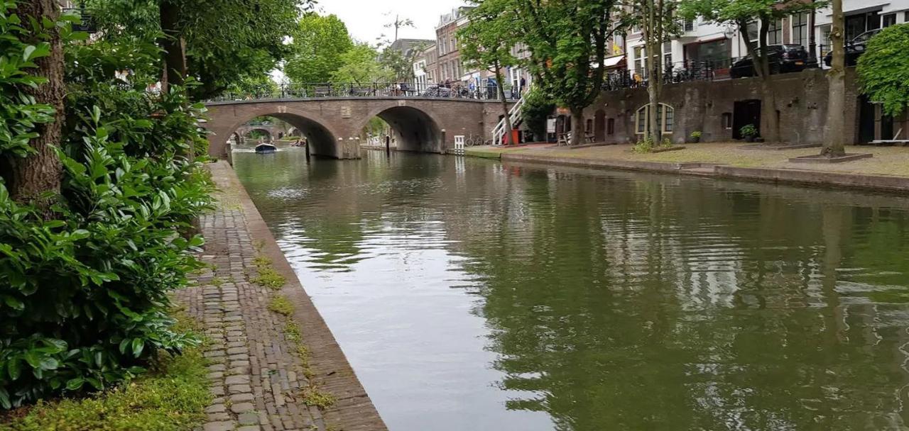Apartmán Werfkelder Aan De Oudegracht Utrecht Exteriér fotografie