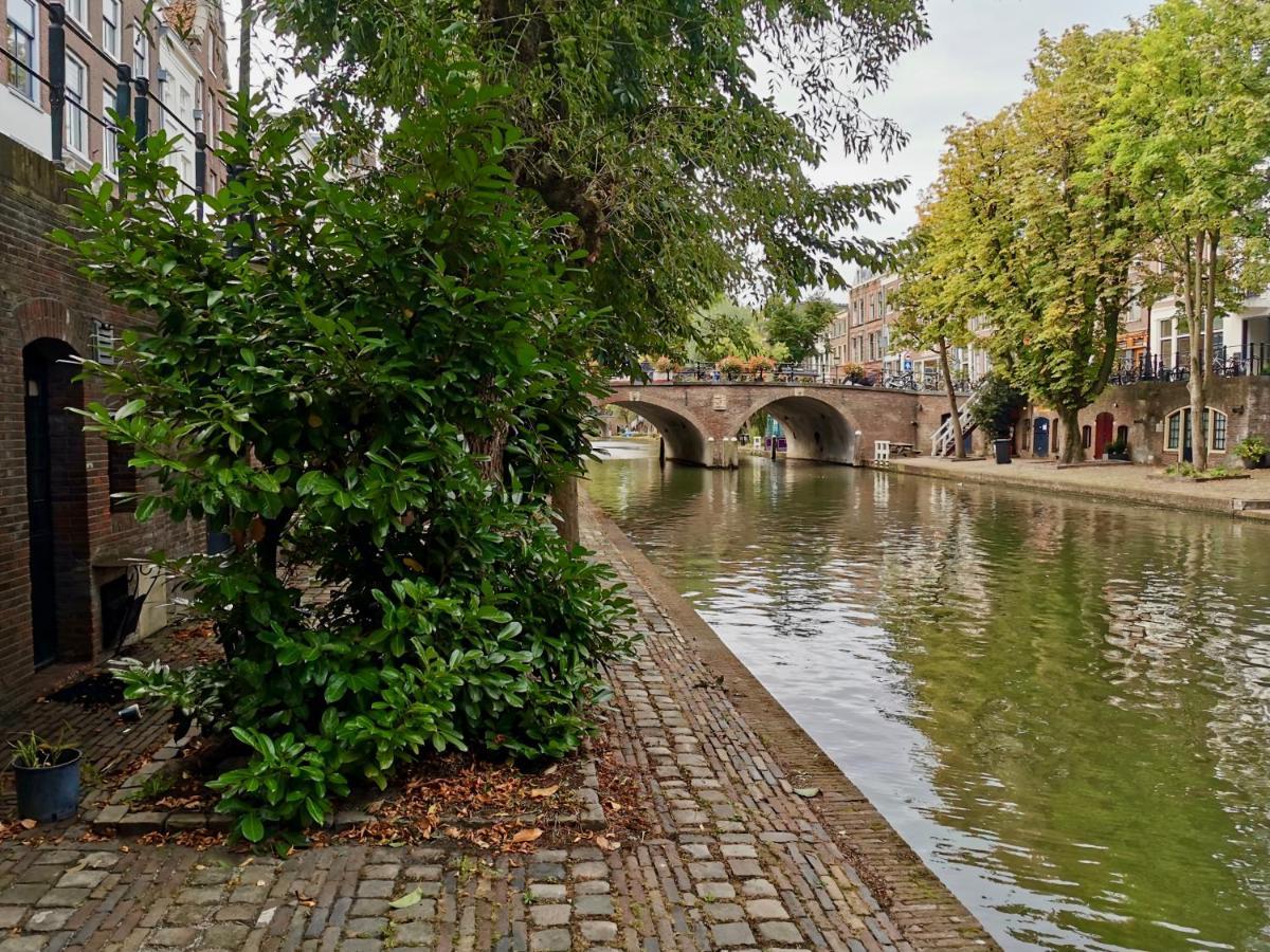 Apartmán Werfkelder Aan De Oudegracht Utrecht Exteriér fotografie